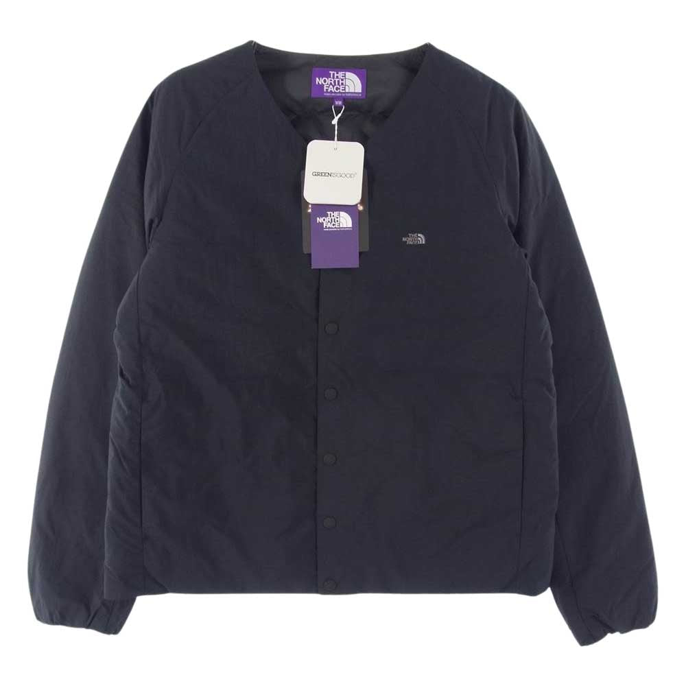 THE NORTH FACE ノースフェイス ND2059N PURPLE LABEL パープルレーベル Down Cardigan ウィメンズ ダウン カーディガン ジャケット ダークネイビー系 WM【新古品】【未使用】【中古】