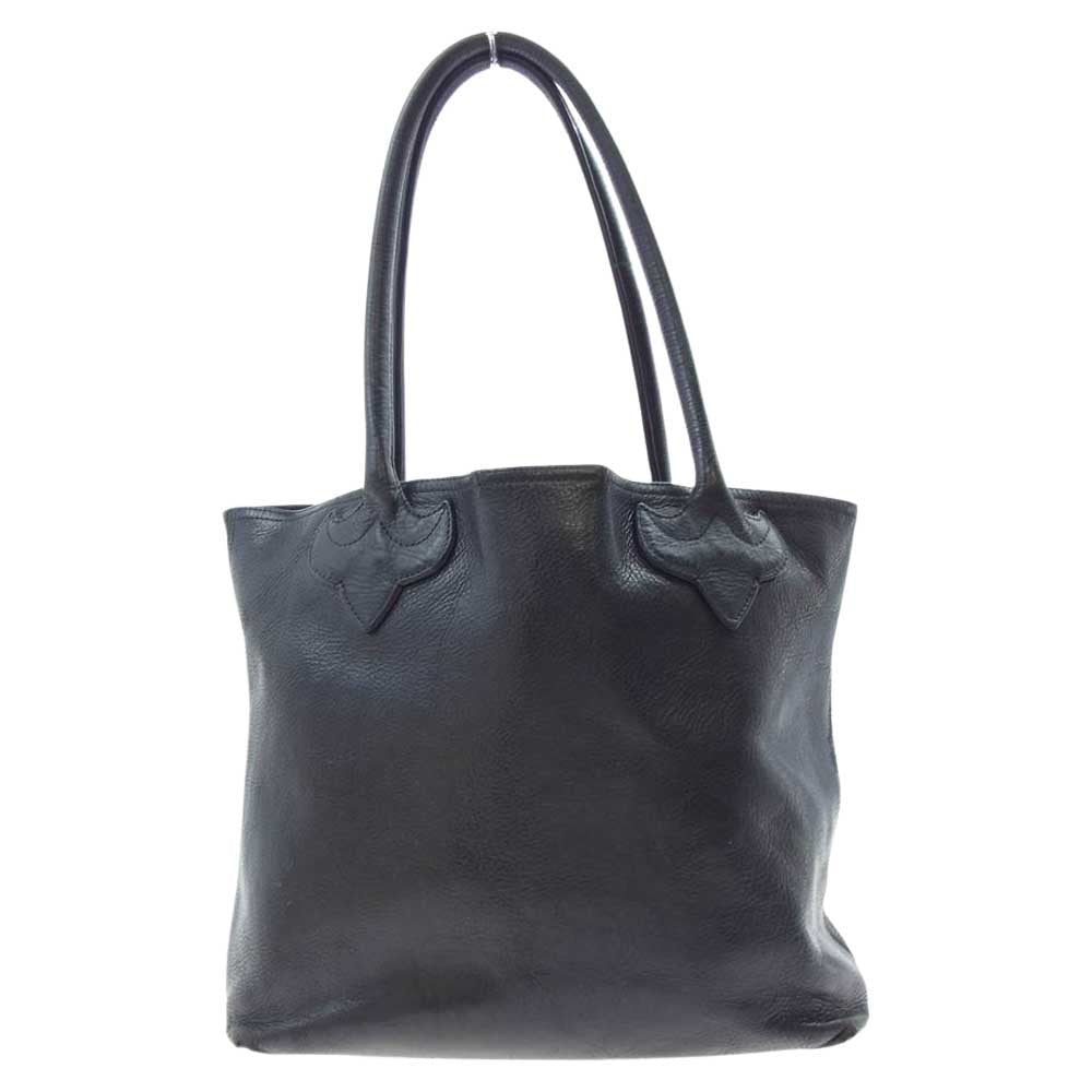 CHROME HEARTS クロムハーツ（原本無） FS TOTE トート クロス パッチ バッグ  ブラック系【中古】