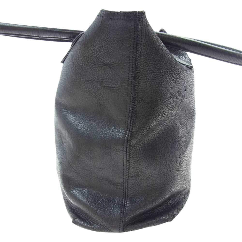 CHROME HEARTS クロムハーツ（原本無） FS TOTE トート クロス パッチ バッグ  ブラック系【中古】