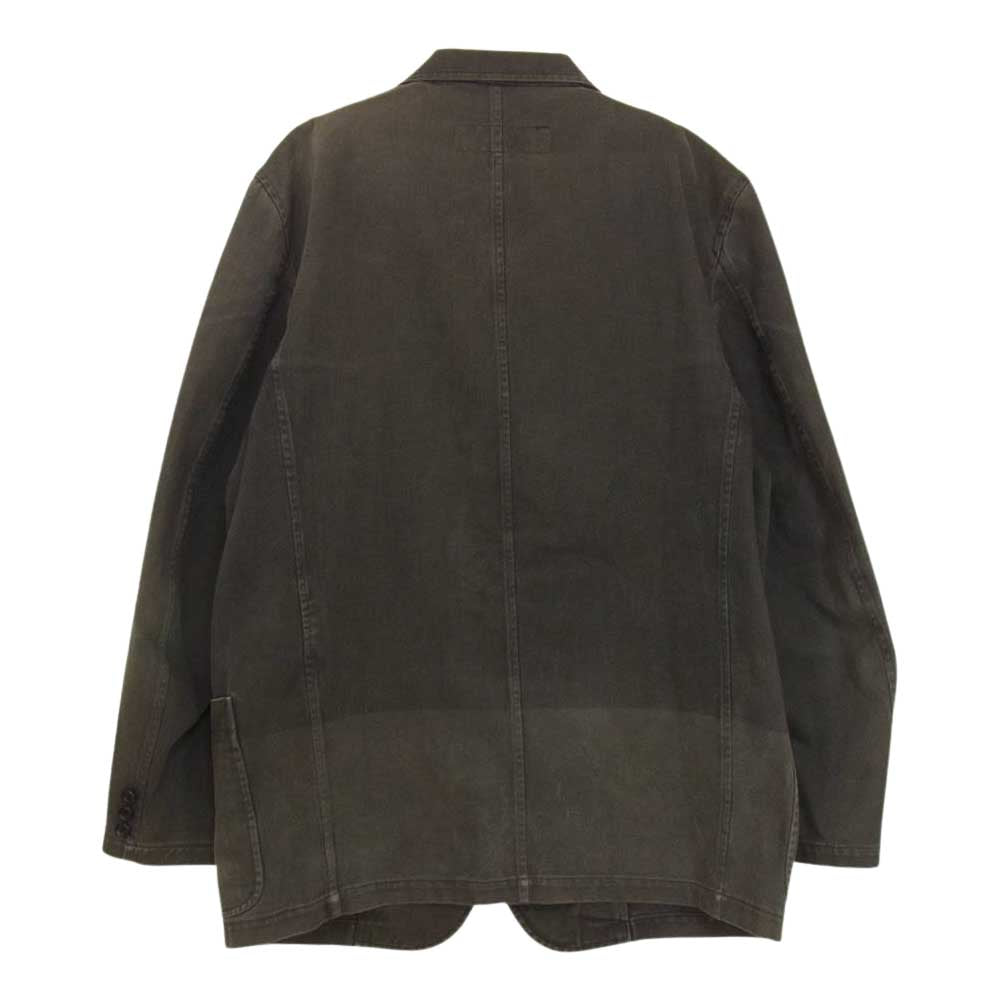 COMME des GARCONS HOMME コムデギャルソンオム AD2001 HC-J013 製品加工 3B テ―ラードジャケット ブラウン系 M【中古】