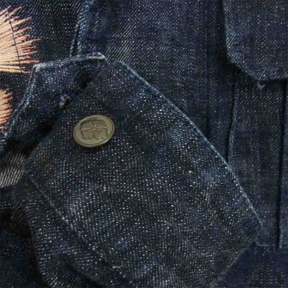 EVISU エヴィス YAMANE ヤマネ OSAKA MINAMISEMBA ライオン 虎 龍 刺繍