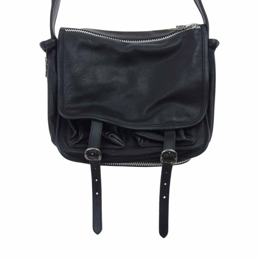 CHROME HEARTS クロムハーツ（原本無） SOFT SHOULDER TNY ソフトショルダーバッグ ガンスリンガー タイニー  ブラック系【中古】