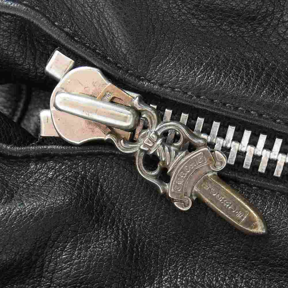 CHROME HEARTS クロムハーツ（原本無） SOFT SHOULDER TNY ソフトショルダーバッグ ガンスリンガー タイニー  ブラック系【中古】