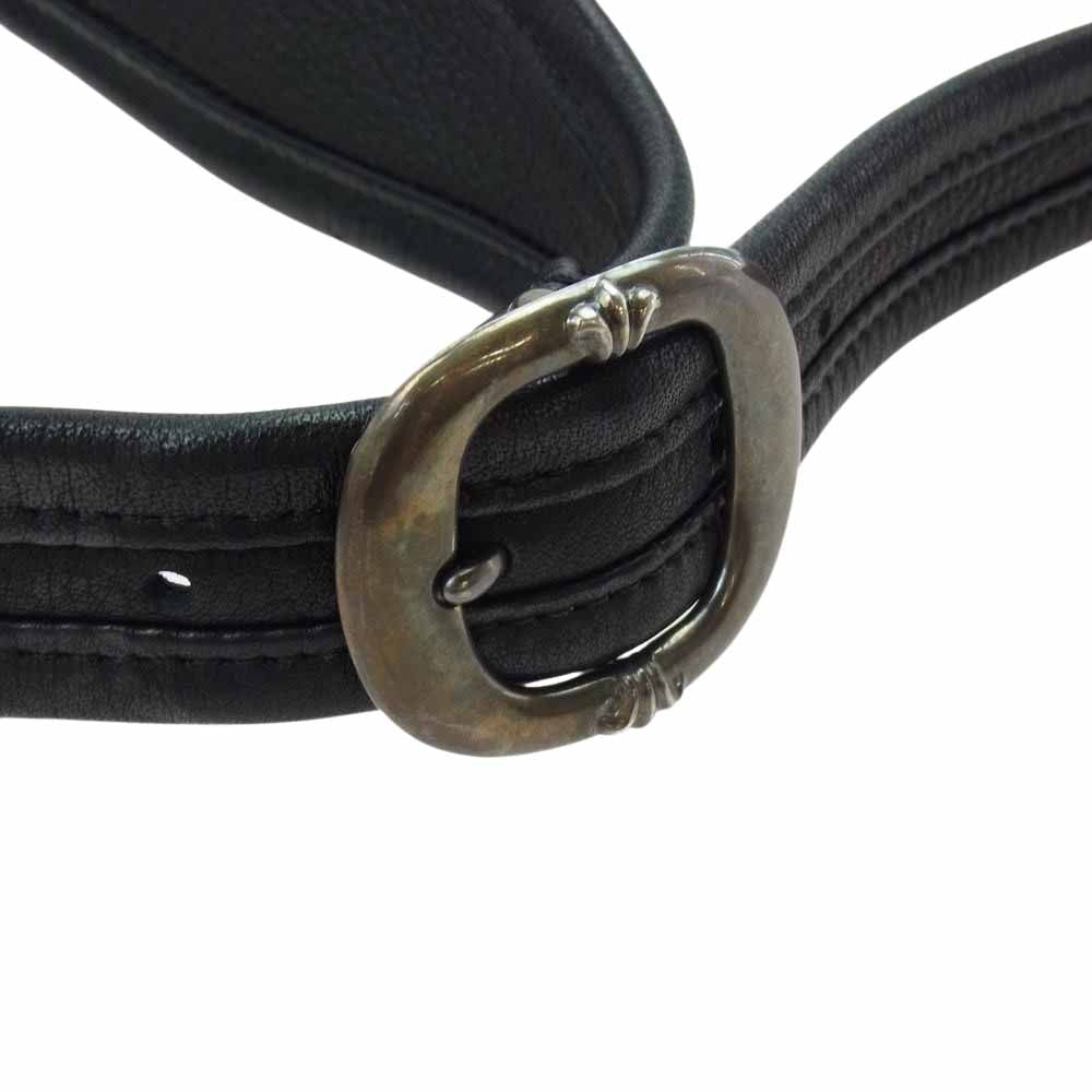 CHROME HEARTS クロムハーツ（原本無） SOFT SHOULDER TNY ソフトショルダーバッグ ガンスリンガー タイニー  ブラック系【中古】
