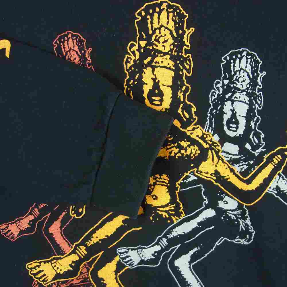 TENDERLOIN テンダーロイン TEE L/S SV シヴァ ナタラージャ プリント 長袖 Tシャツ ブラック系 XL【中古】