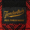 TENDERLOIN テンダーロイン T-BUFFALO CPO バッファロー チェック シャツ ブラック系 レッド系 L【中古】