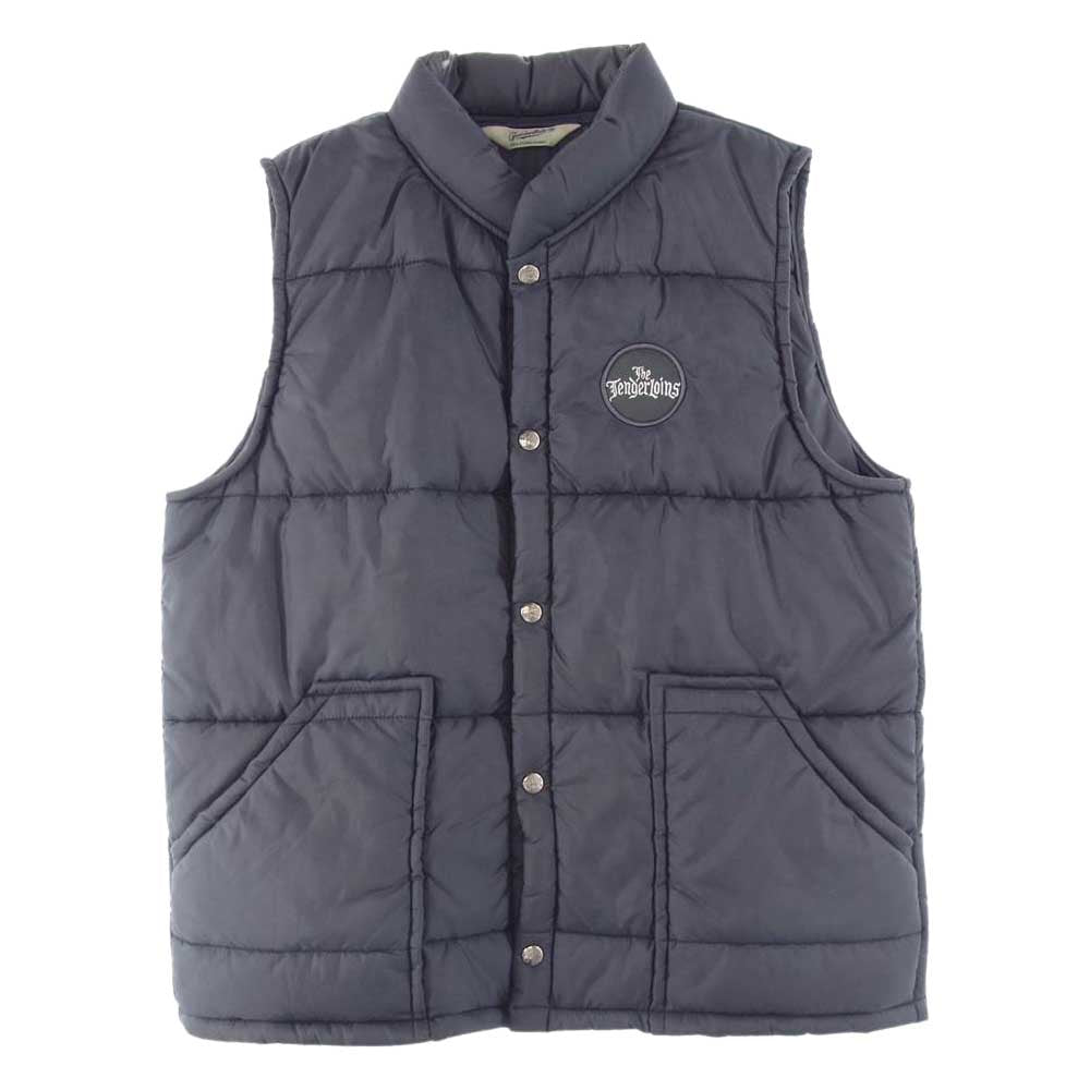 TENDERLOIN テンダーロイン T-NRA VEST 中綿 ベスト グレー系 M【中古】