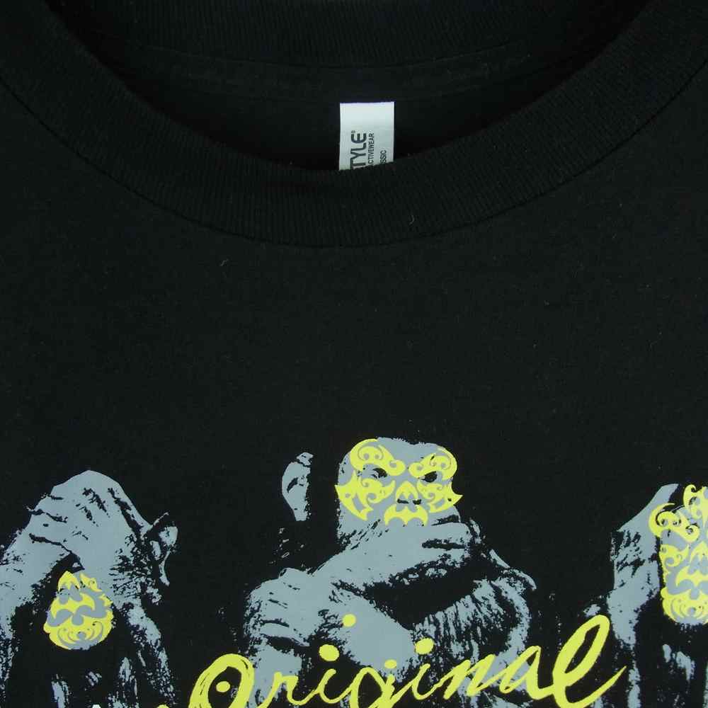 TENDERLOIN テンダーロイン TEE L/S T.W.B.P.M 長袖 Tシャツ メキシコ製 ブラック系 XL【中古】