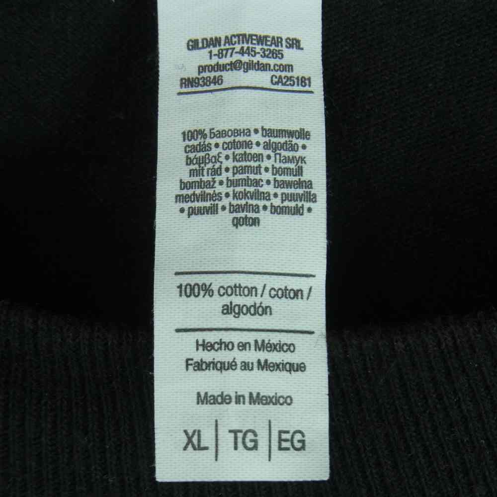 TENDERLOIN テンダーロイン TEE L/S T.W.B.P.M 長袖 Tシャツ メキシコ製 ブラック系 XL【中古】