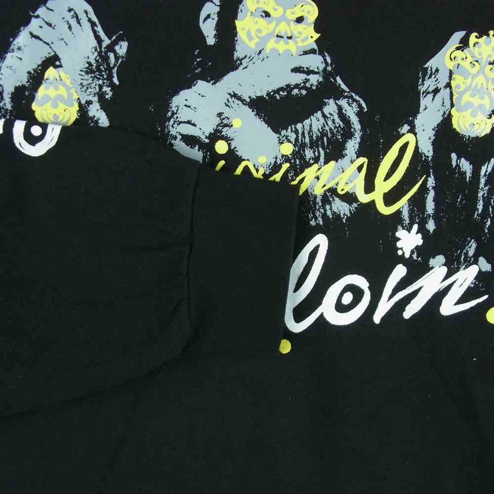 TENDERLOIN テンダーロイン TEE L/S T.W.B.P.M 長袖 Tシャツ メキシコ製 ブラック系 XL【中古】