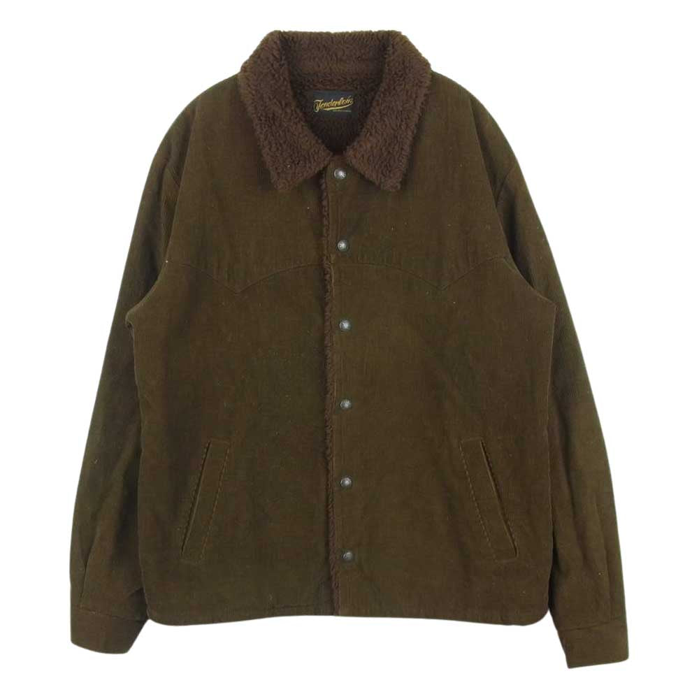 TENDERLOIN テンダーロイン T-SADDLE CORDUROY JKT サドル コーデュロイ ジャケット 日本製 ブラウン系 M【中古】