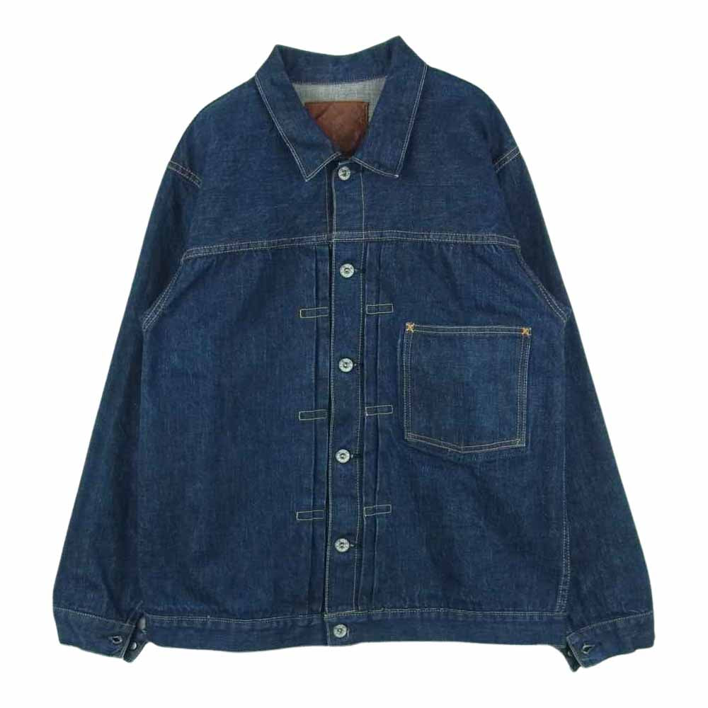TENDERLOIN テンダーロイン T-1st デニム トラッカー ジャケット コットン 日本製 インディゴブルー系 L【中古】