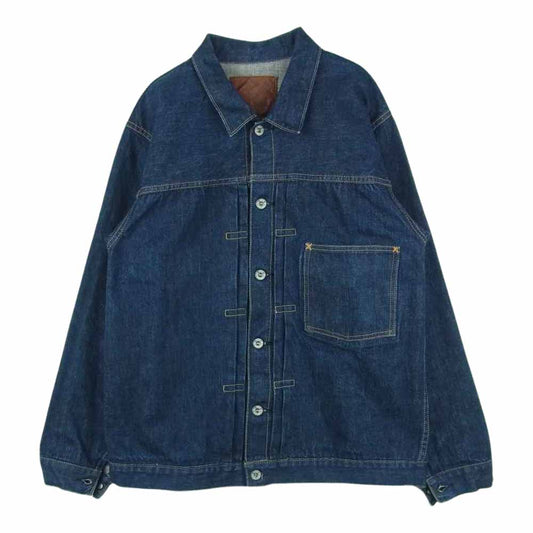 TENDERLOIN テンダーロイン T-1st デニム トラッカー ジャケット コットン 日本製 インディゴブルー系 L【中古】