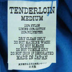 TENDERLOIN テンダーロイン T-NYLON COACH JKT QB ナイロン コーチ ジャケット 日本製 ブルー系 M【中古】