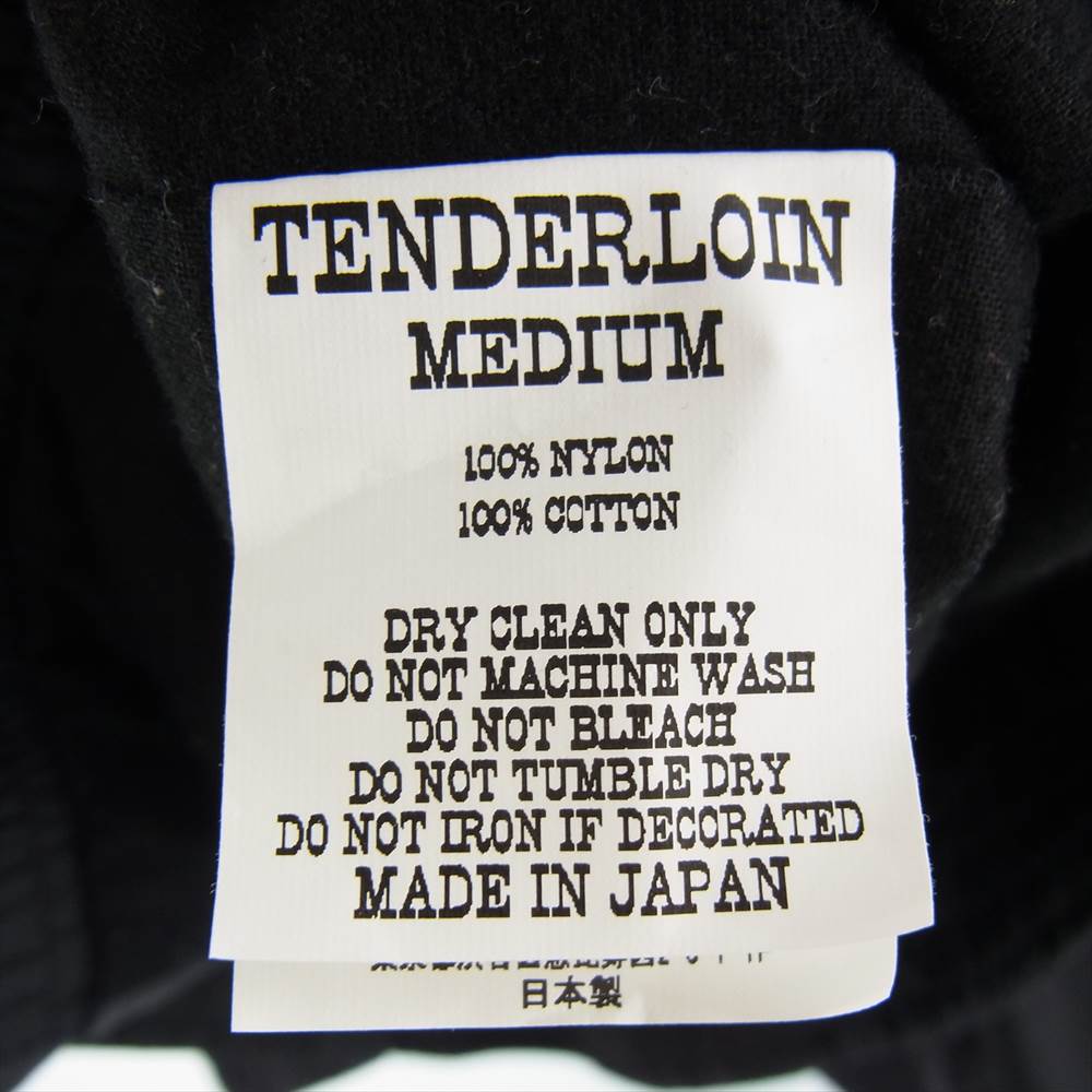 TENDERLOIN テンダーロイン NYLON JKT ナイロン ジャケット バックプリント ブラック系 M【中古】