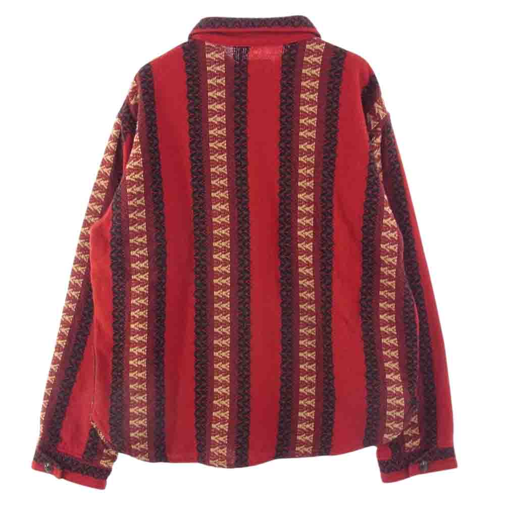 TENDERLOIN テンダーロイン 16AW T-NATIVE CPO ネイティブ シャツ レッド系 M【中古】