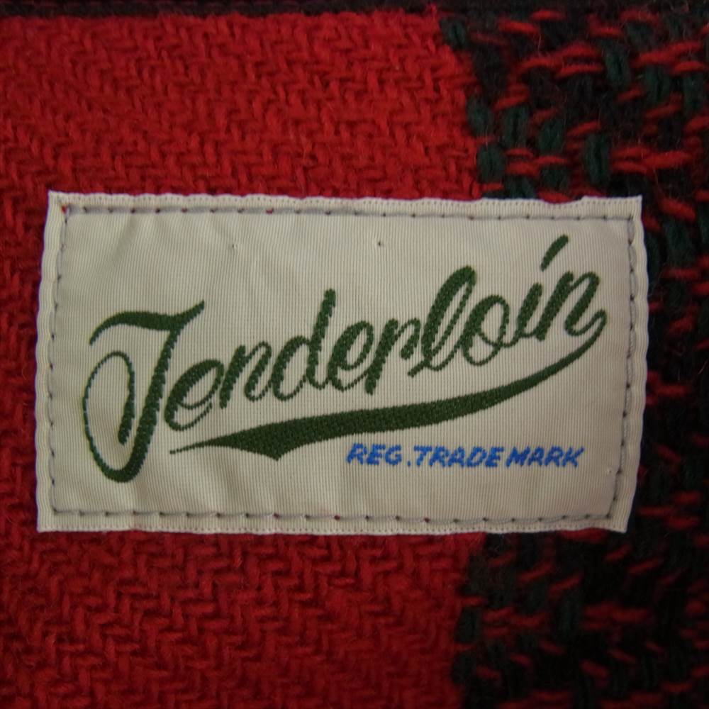 TENDERLOIN テンダーロイン 16AW T-NATIVE CPO ネイティブ シャツ レッド系 M【中古】
