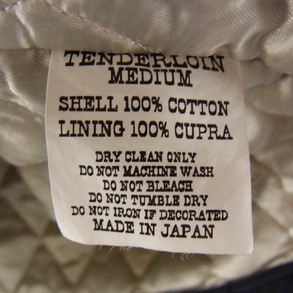 TENDERLOIN テンダーロイン T-WORK LONG JKT リブ ワーク ロング ジャケット ネイビー系 M【中古】