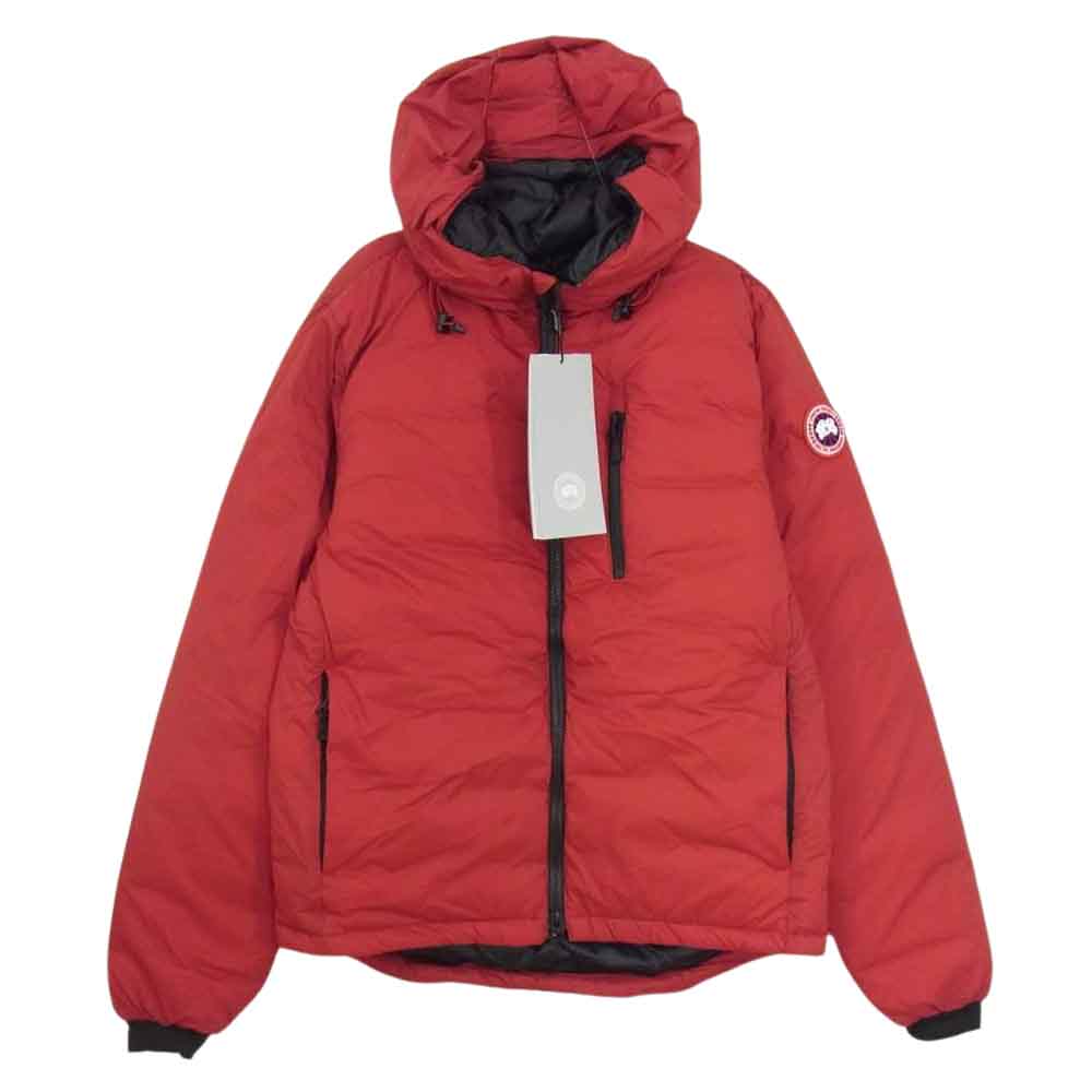 CANADA GOOSE カナダグース 5078M サザビーリーグ 国内正規品 LODGE HOODY ロッジフーディ レッド系 XS【新古品】【未使用】【中古】