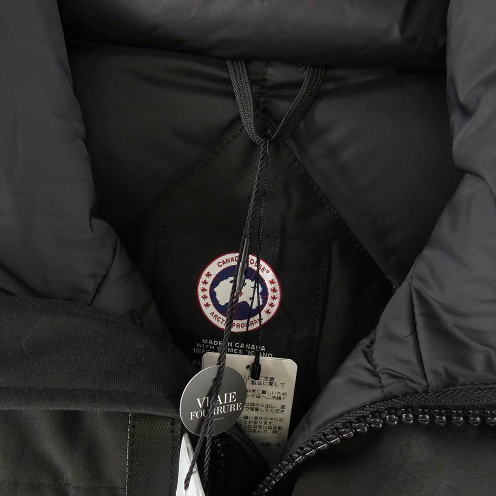 CANADA GOOSE カナダグース 2062MA サザビーリーグ 国内正規品 LANGFORD PARKA FUSION FIT ラングフォード パーカ フュージョンフィット ブラック系 M/M【新古品】【未使用】【中古】