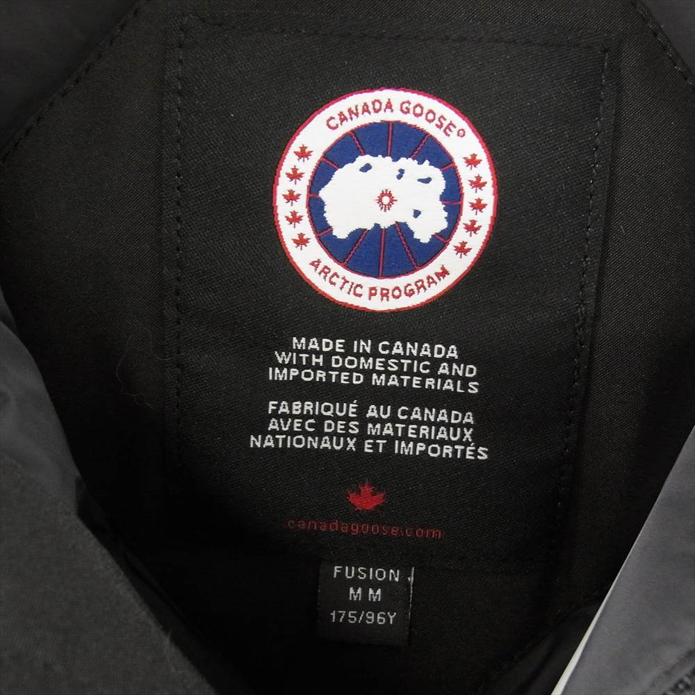 CANADA GOOSE カナダグース 2062MA サザビーリーグ 国内正規品 LANGFORD PARKA FUSION FIT ラングフォード パーカ フュージョンフィット ブラック系 M/M【新古品】【未使用】【中古】