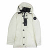 CANADA GOOSE カナダグース 3426MBT サザビーリーグ 国内正規品 BLACK LABEL CHATEAU PARKA WHITE ブラックレーベル シャトー パーカ ホワイト ホワイト系 XS【新古品】【未使用】【中古】