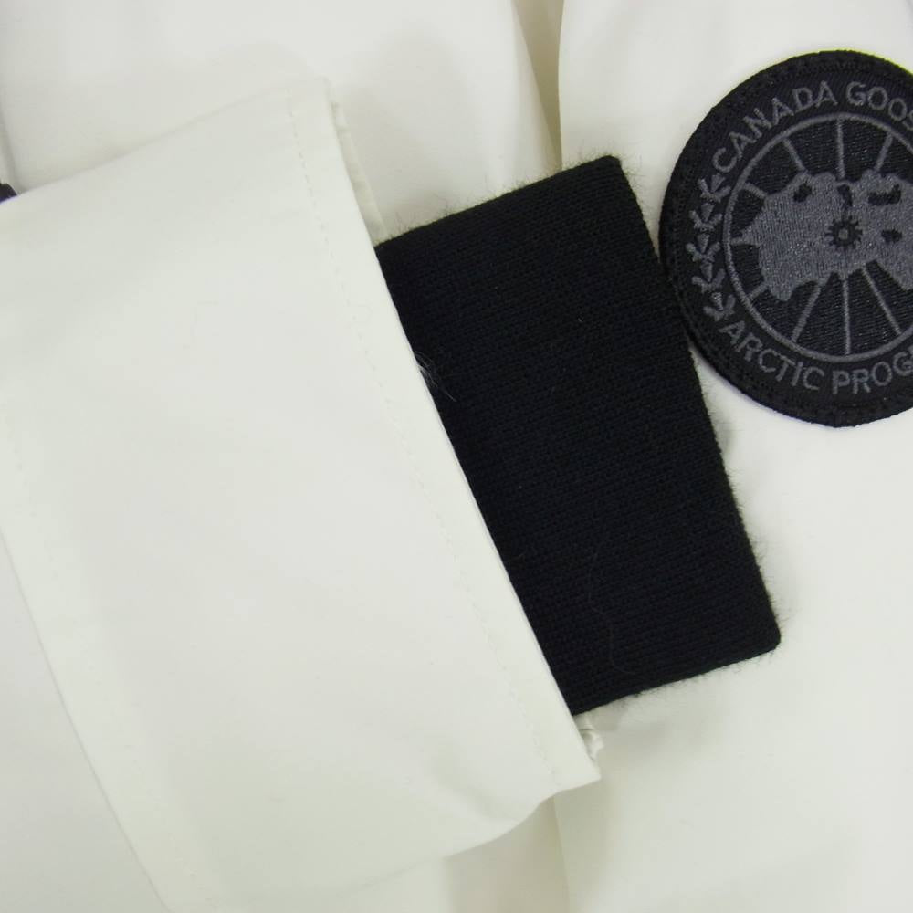 CANADA GOOSE カナダグース 3426MBT サザビーリーグ 国内正規品 BLACK LABEL CHATEAU PARKA WHITE ブラックレーベル シャトー パーカ ホワイト ホワイト系 XS【新古品】【未使用】【中古】
