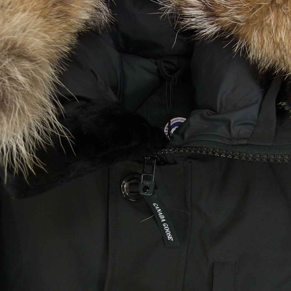 CANADA GOOSE カナダグース 3438JM サザビーリーグ 国内正規品 JASPER PARKA ジャスパー パーカ ブラック系 XS【新古品】【未使用】【中古】