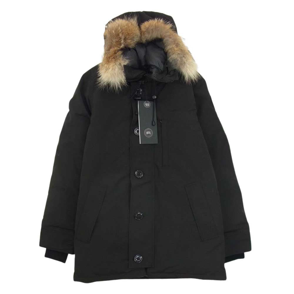 CANADA GOOSE カナダグース 3426MB サザビーリーグ 国内正規品 BLACK LABEL CHATEAU PARKA WHITE ブラックレーベル シャトー パーカ ブラック ブラック系 SP【新古品】【未使用】【中古】