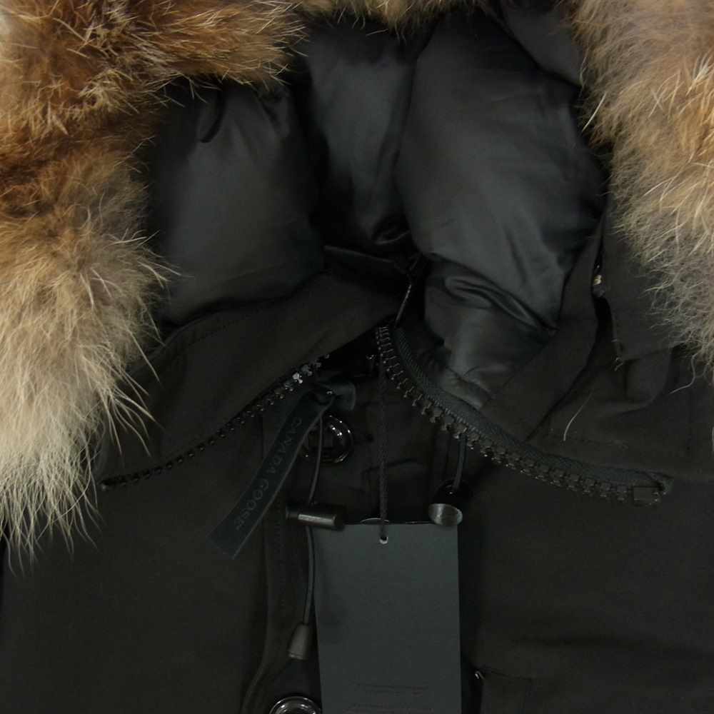 CANADA GOOSE カナダグース 3426MB サザビーリーグ 国内正規品 BLACK LABEL CHATEAU PARKA WHITE ブラックレーベル シャトー パーカ ブラック ブラック系 SP【新古品】【未使用】【中古】