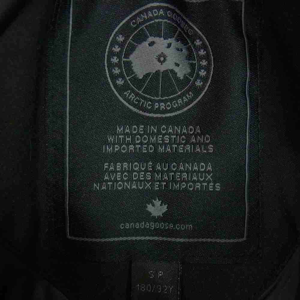 CANADA GOOSE カナダグース 3426MB サザビーリーグ 国内正規品 BLACK LABEL CHATEAU PARKA WHITE ブラックレーベル シャトー パーカ ブラック ブラック系 SP【新古品】【未使用】【中古】