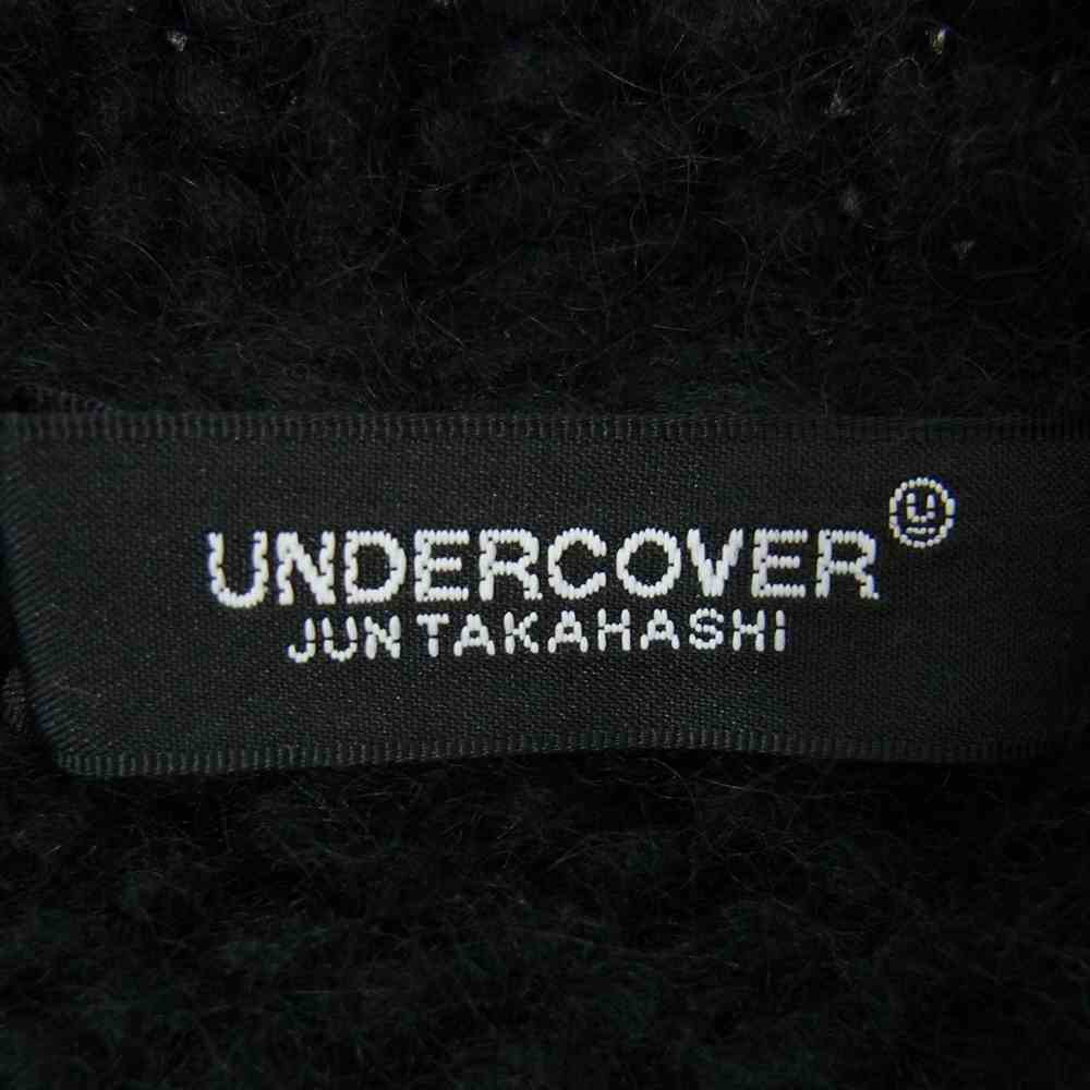 UNDERCOVER アンダーカバー 20AW UCZ4905 ウール ニット カーディガン ブラック系 2【中古】