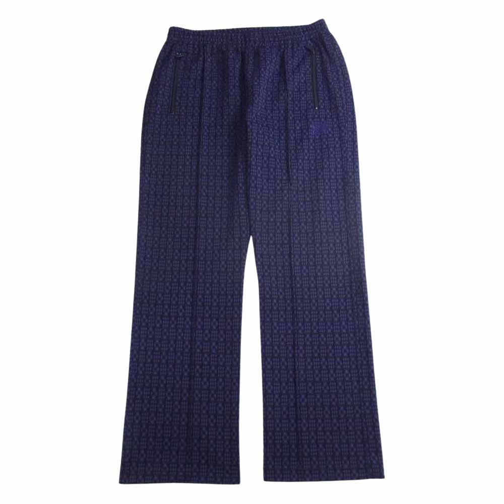 Needles ニードルス 21SS IN198 TRACK PANT POLY JQ トラックパンツ  パープル系 M【中古】