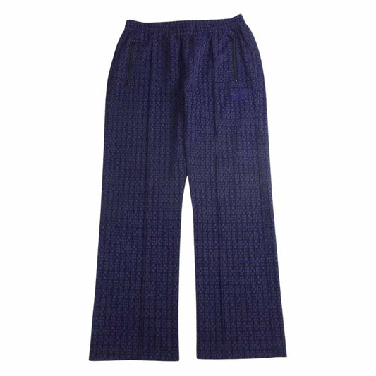 Needles ニードルス 21SS IN198 TRACK PANT POLY JQ トラックパンツ  パープル系 M【中古】