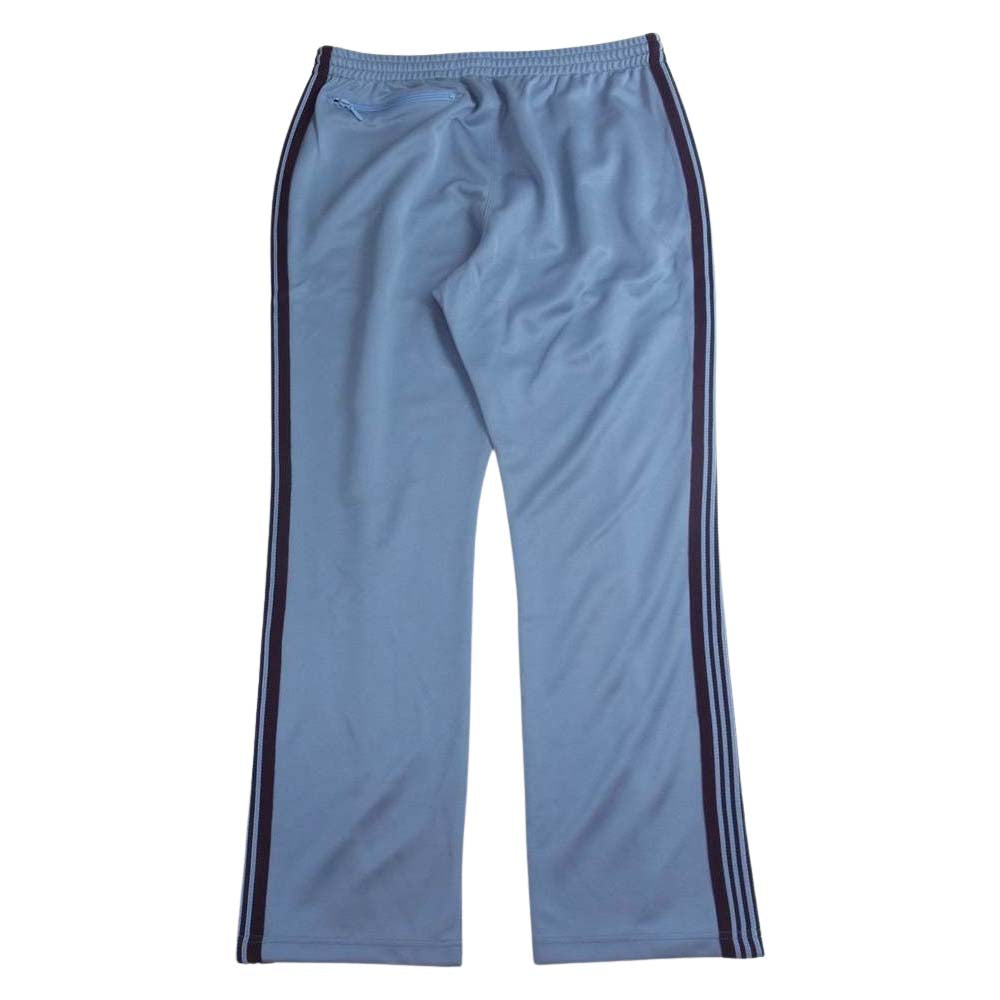 Needles ニードルス KP221 NARROW TRACK PANT POLY SMOOTH トラック パンツ ライトブルー系 L【中古】