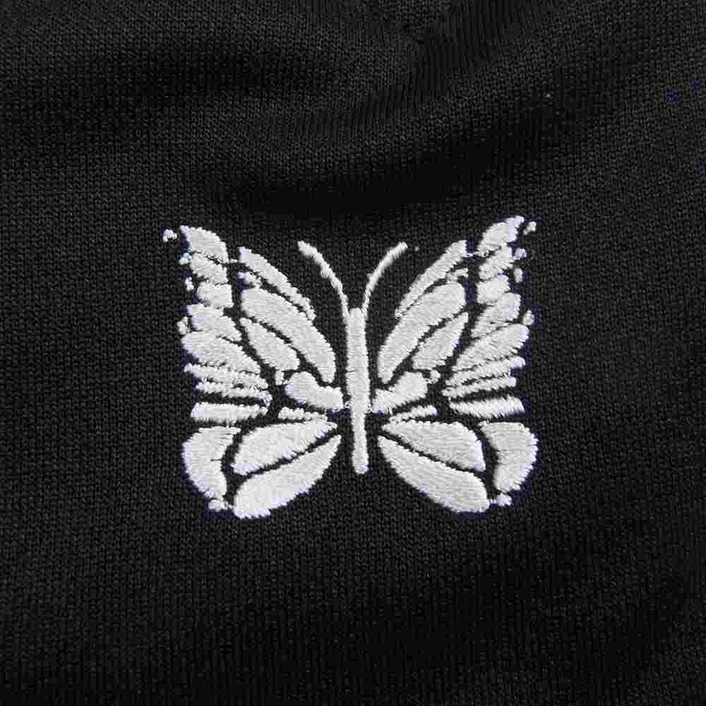 Needles ニードルス KP376 TRACK PANT POLY SMOOTH トラック パンツ ブラック系 S【中古】