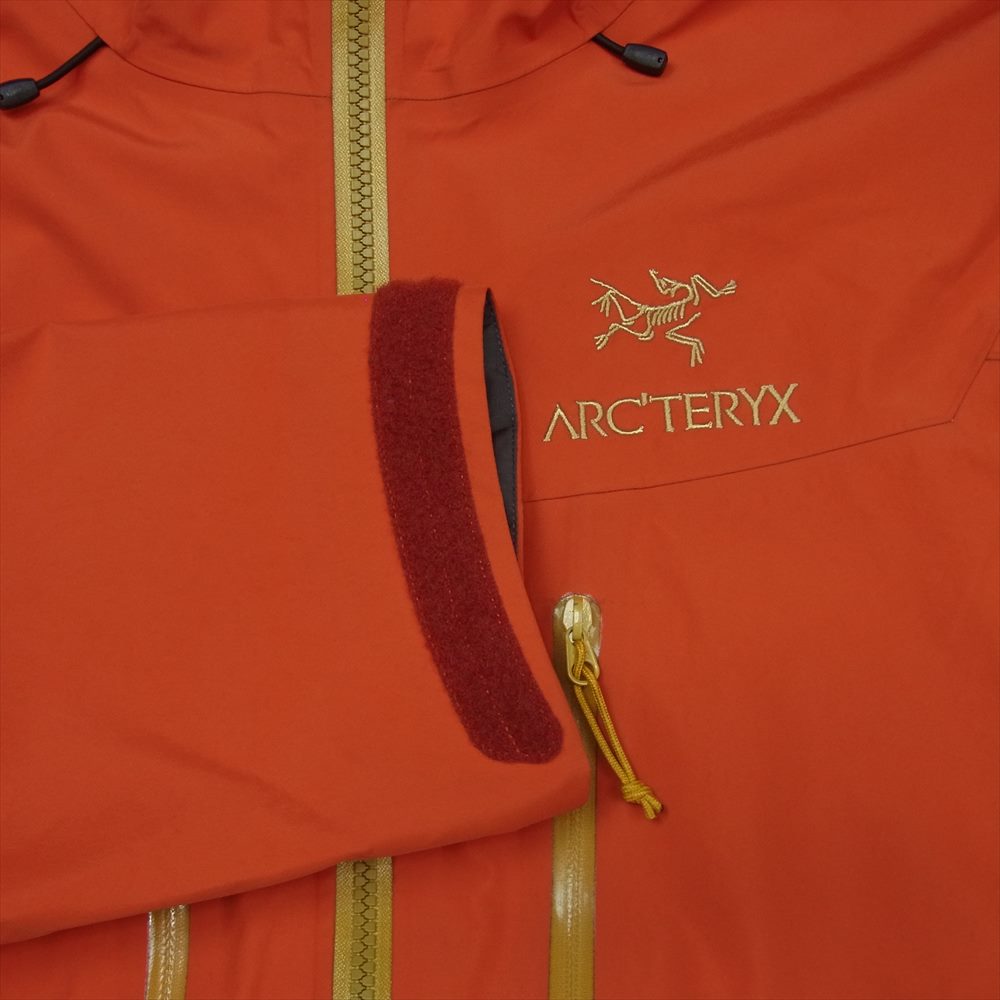 ARC'TERYX アークテリクス 26024 国内正規品 30周年記念モデル 300着限定 ALPHA SV JACKET アルファ ジャケット レッド・オレンジ系 XS【美品】【中古】