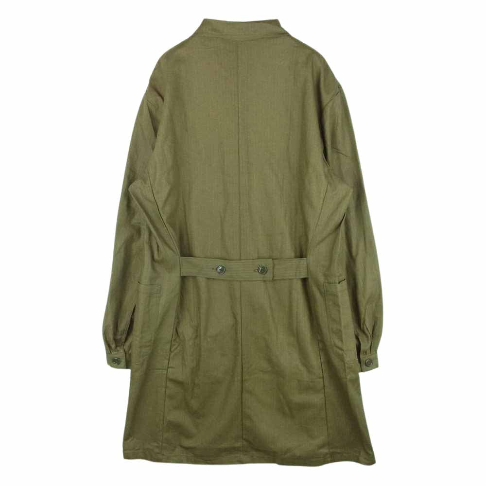 チェコ軍 Work Coat ヘリンボーン ツイル ワークコート ブラウン系【中古】
