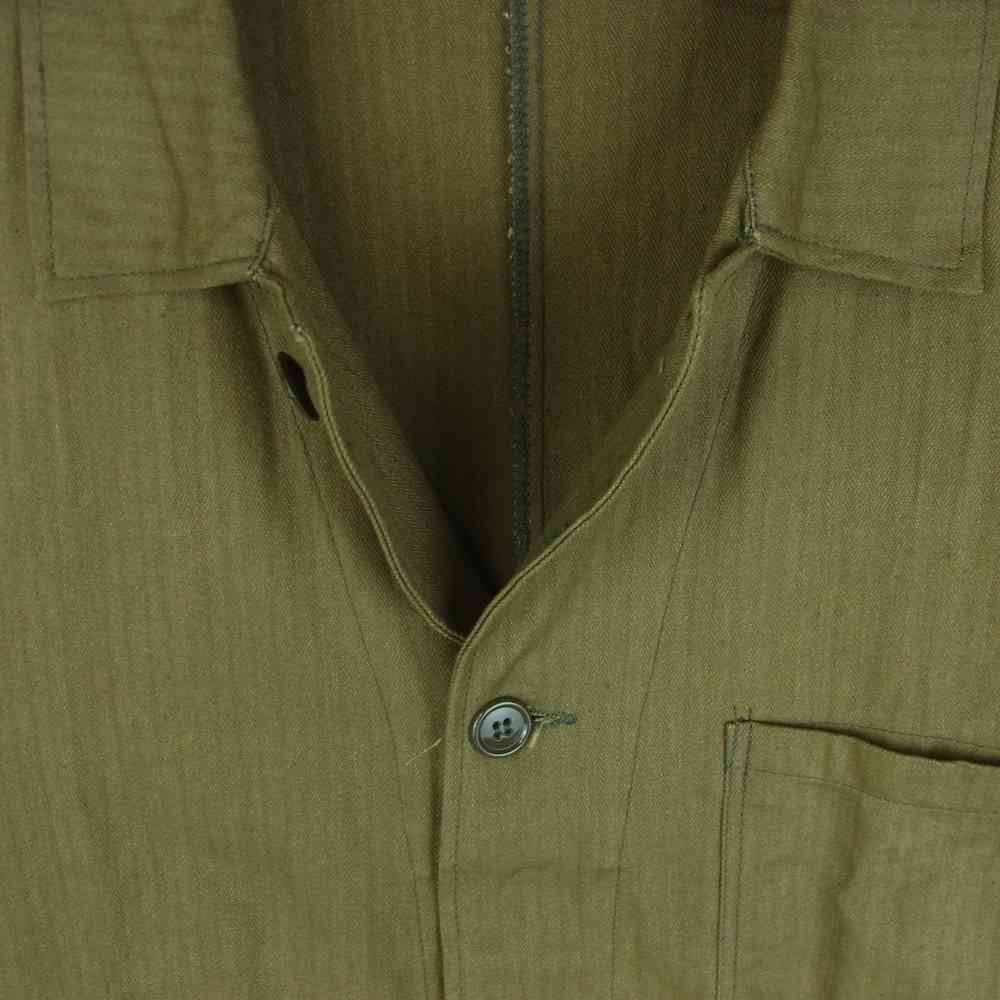 チェコ軍 Work Coat ヘリンボーン ツイル ワークコート ブラウン系【中古】