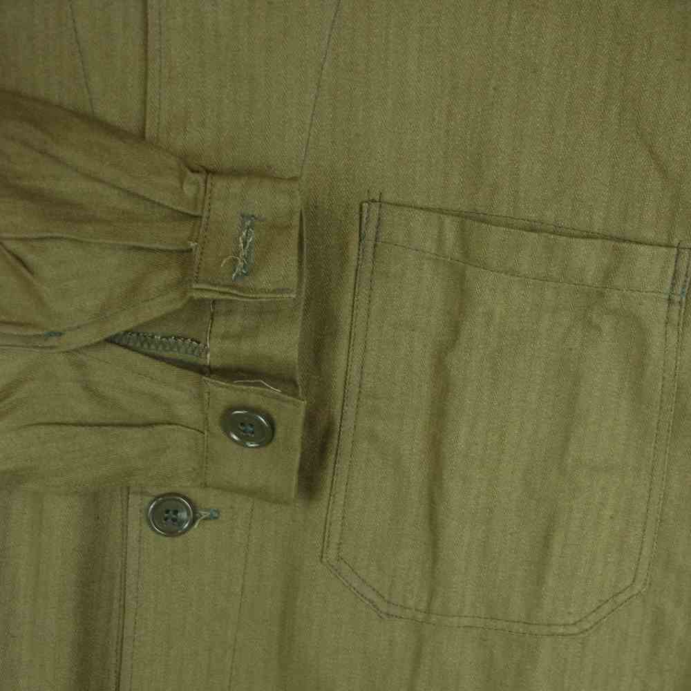 チェコ軍 Work Coat ヘリンボーン ツイル ワークコート ブラウン系【中古】