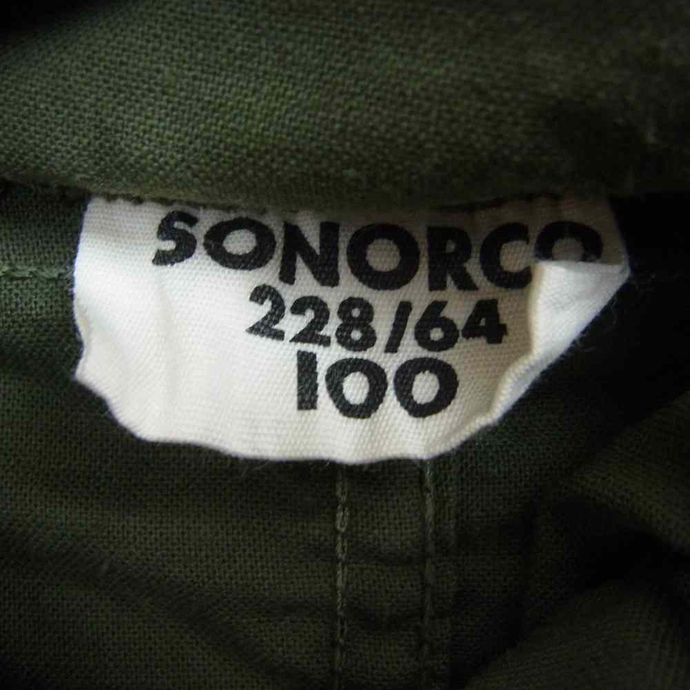 フランス軍 SONORCO社製 60s French Military Smock Parka フレンチミリタリー ケミカル スモックパーカー カーキ系【中古】