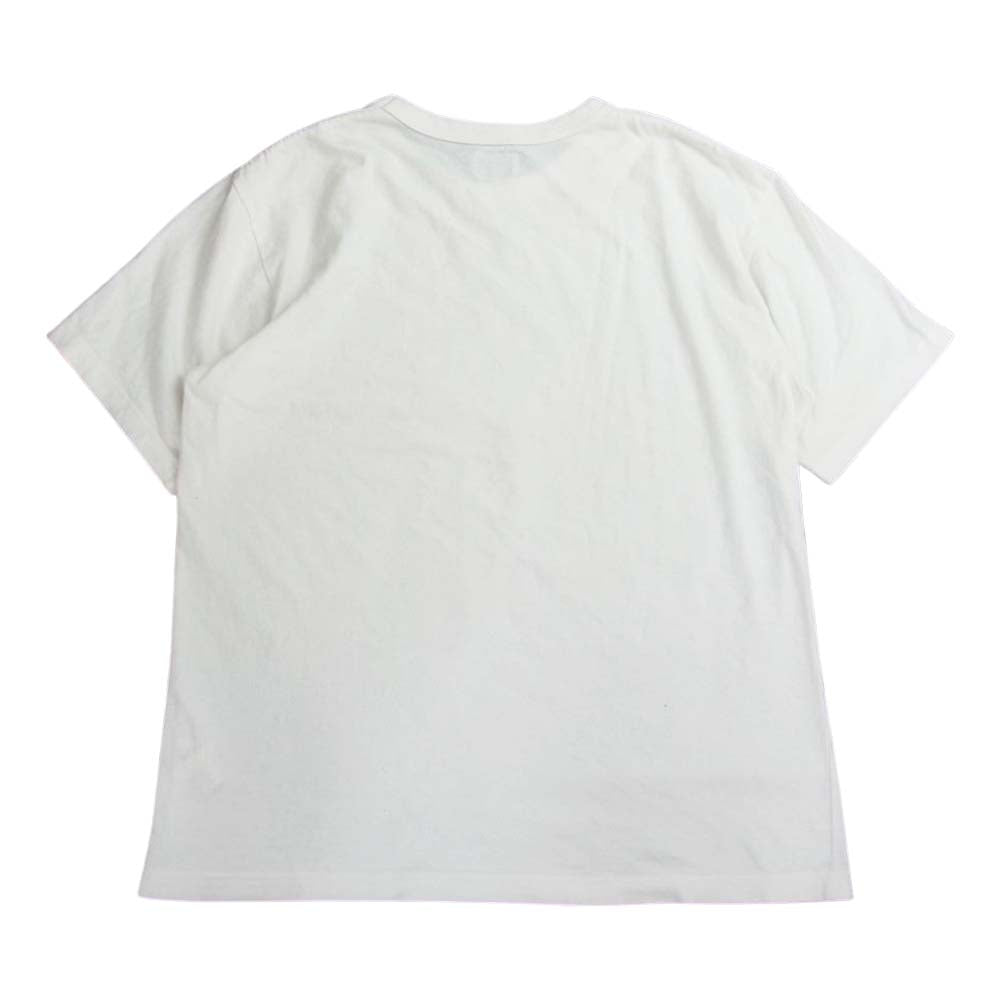 WTAPS ダブルタップス 17SS 171ATDT-CSM04 DESIGN SS COLLEGE TEE 半袖 ロゴ Tシャツ ホワイト系 M【中古】