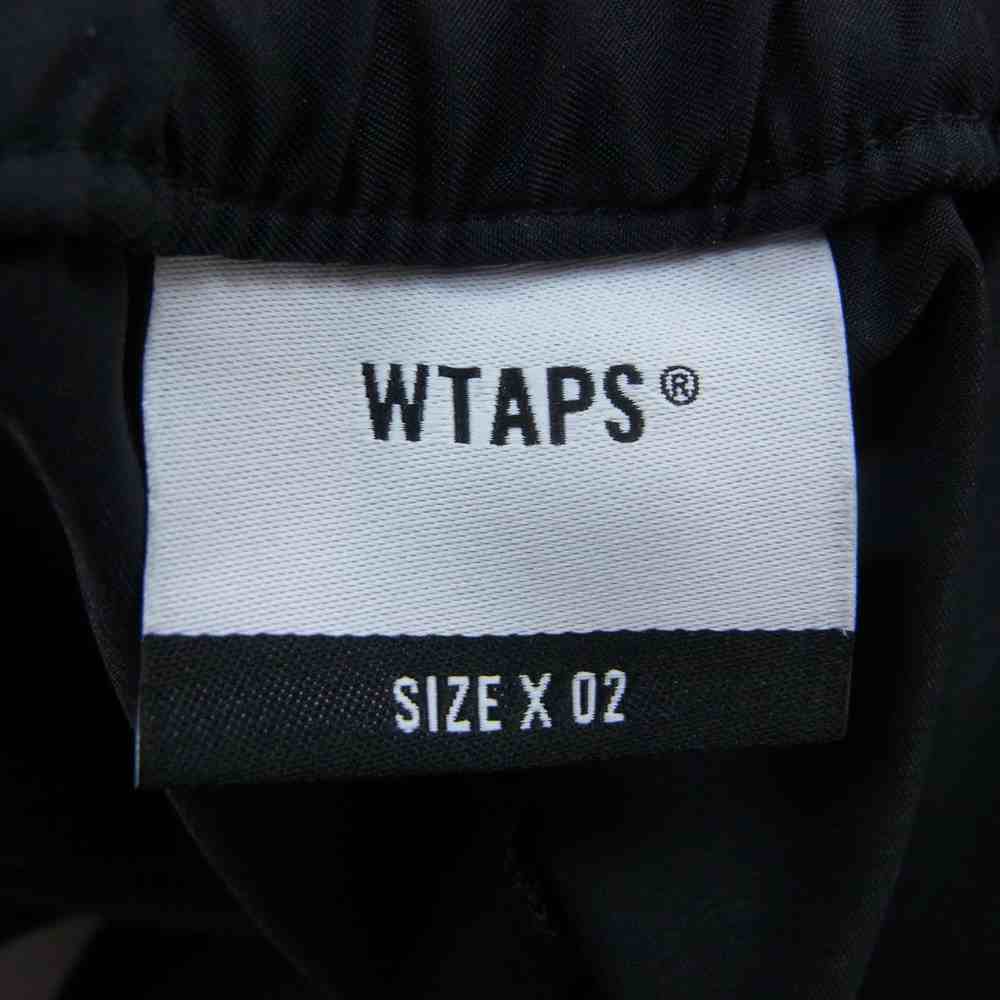 WTAPS ダブルタップス 19AW 192WVDT-PTM07 TASK TROUSERS タスク トラウザーズ パンツ ブラック系 2【中古】