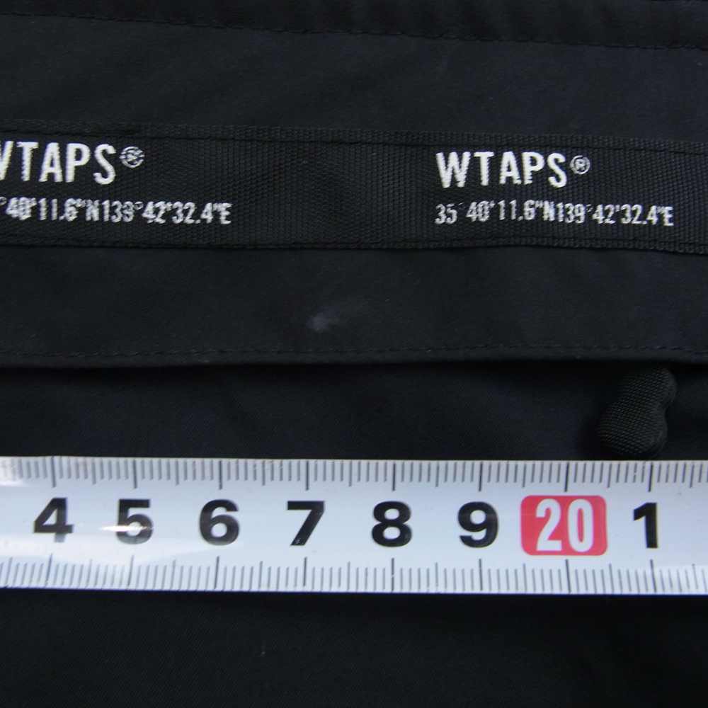 WTAPS ダブルタップス 19AW 192WVDT-PTM07 TASK TROUSERS タスク トラウザーズ パンツ ブラック系 2【中古】