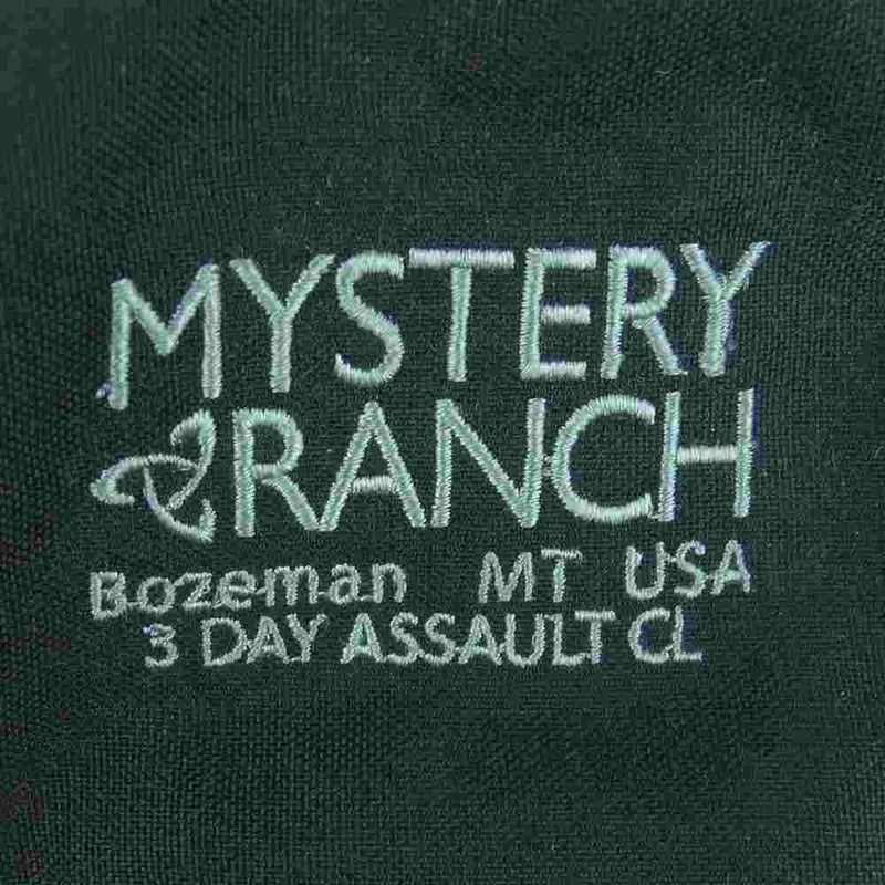 MYSTERY RANCH ミステリーランチ USA製 3Day Assault CL スリーデイ アサルト バックパック リュック ブラック系【中古】