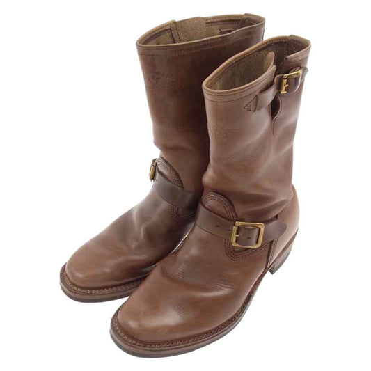 WESCO ウエスコ CUSTOM BOSS カスタム ボス エンジニア ブーツ ブラウン系 ブラウン系【中古】