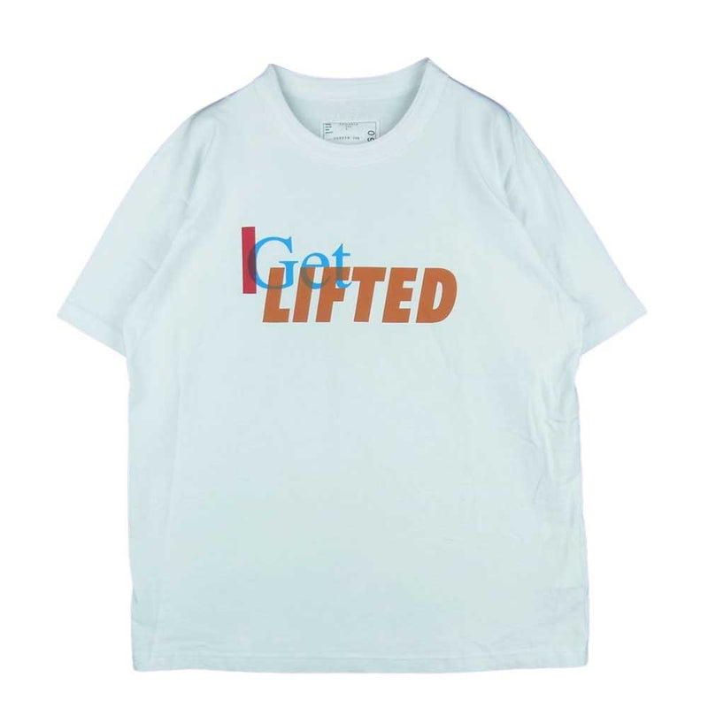 Sacai サカイ 22SS 22-0360S I Get LIFTED T-Shirt 半袖 Tシャツ コットン 中国製 ホワイト系 2【中古】