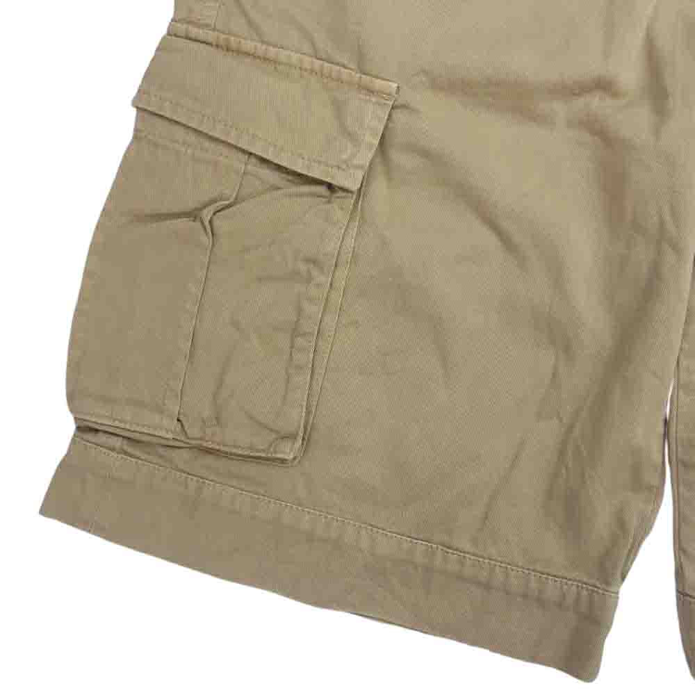 MONCLER モンクレール 国内正規品 210911350100 PANTALONE BERMUDA ハーフパンツ ベージュ ベージュ系 50【中古】