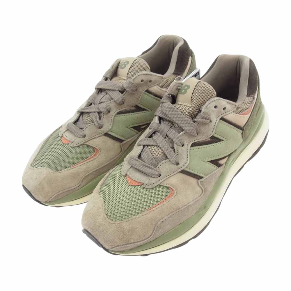 NEW BALANCE ニューバランス M5740RSB スニーカー BROWN/KHAKI 26cm【新古品】【未使用】【中古】