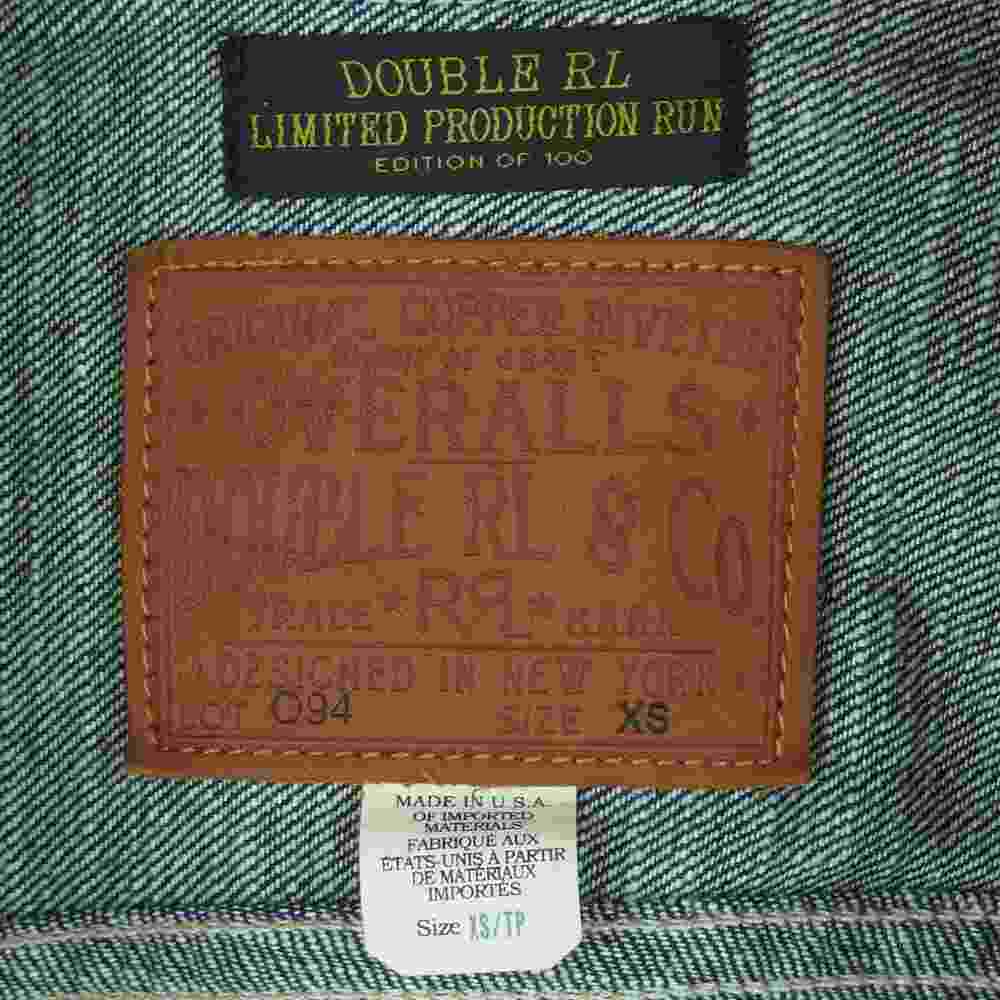 RRL ダブルアールエル 米国製 世界限定200着 LIMITED EDITION リミテッド エディション デニム ジャケット インディゴブルー系 XS【中古】